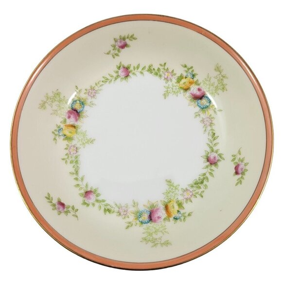 Meito Japan Fine China Hand Painted Floral Accent Fruit Dessert Bowls – Set of 4 - Picture 4 of 16